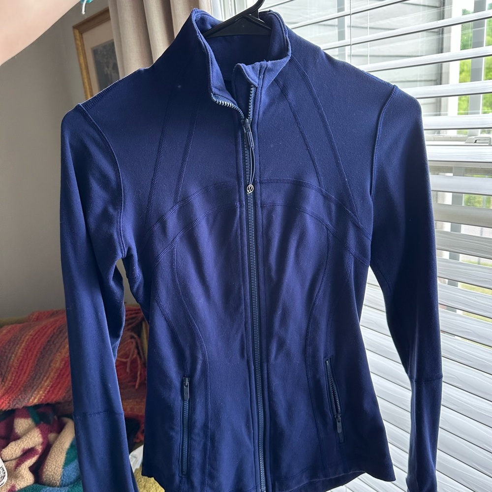 Navy Lululemon Define Jacket